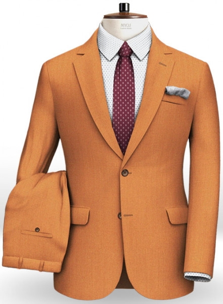 Rust Wool Suit