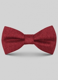 Tweed Bow - Melange Titan Red