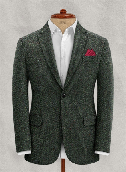 Harris Tweed Barley Green Jacket