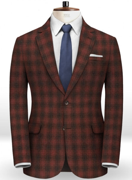 Cashmere Flannel Wynt Wool Suit