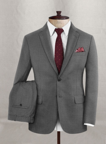 Napolean Gray Wool Suit