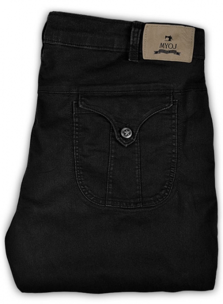Black Body Hugger Stretch Jeans - Look #228