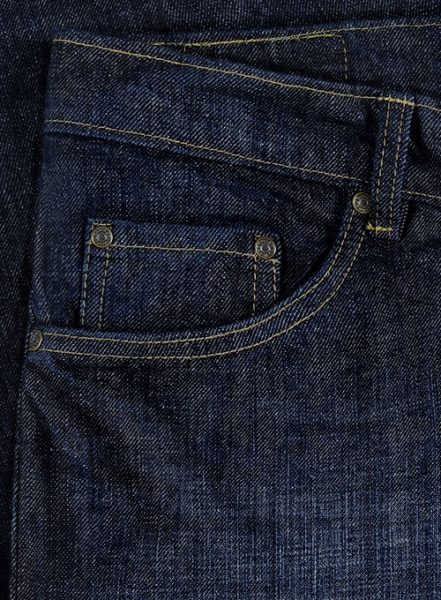 Italian Denim Hard Wash Whisker Jeans