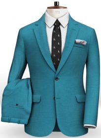Napolean Yale Blue Wool Suit