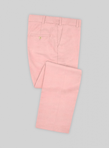 Napolean Runway Pink Wool Pants