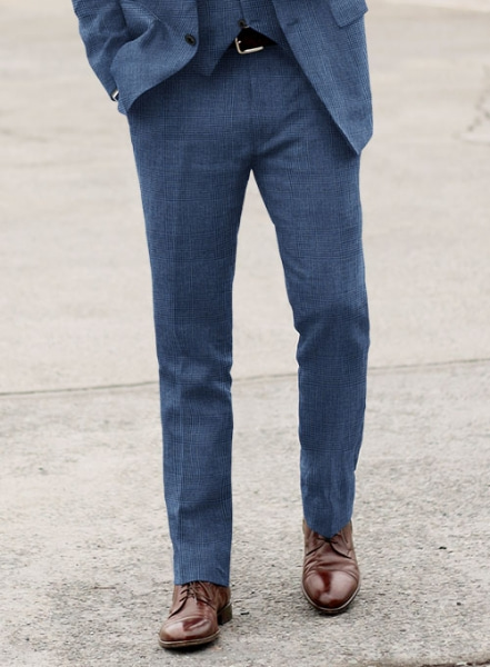 Solbiati Blue Prince Linen Suit