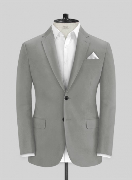 Dark Gray Stretch Chino Jacket