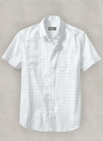 Giza Leston Cotton Shirt - Half Sleeves
