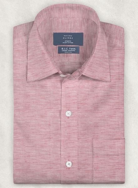 S.I.C. Tess. Italian Cotton Linen Eluigi Shirt - Half Sleeves