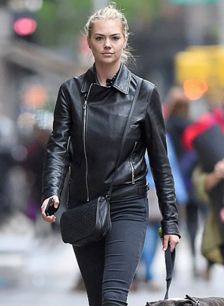 Kate Upton Leather Jacket