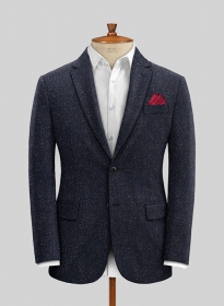 Blue Flecks Donegal Tweed Jacket