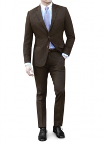 Venity Brown Pure Wool Suit