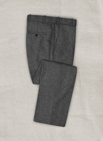 Italian Iron Gray Tweed Pants