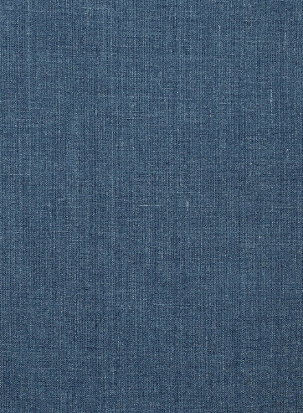 Indigo Blue Pure Linen Suit