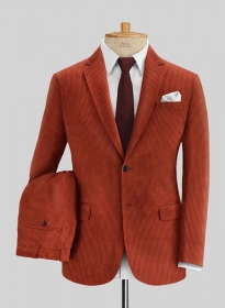 Burnt Sienna Corduroy Suit