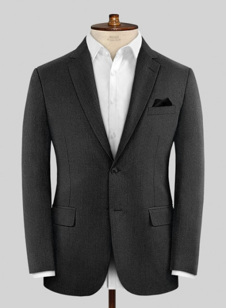 Reda Nova Charcoal Wool Suit