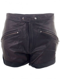 Leather Cargo Shorts Style # 351