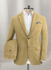 Italian Linen Khaki Suit