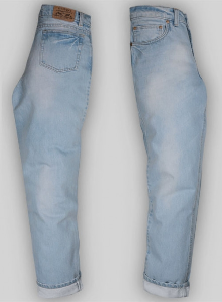 Arnold 14 oz Heavy Ice Wash Jeans