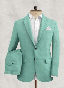 Italian Linen Adenas Checks Suit