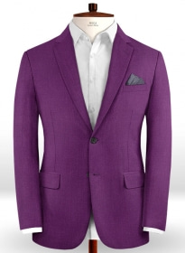 Scabal Hot Purple Wool Jacket