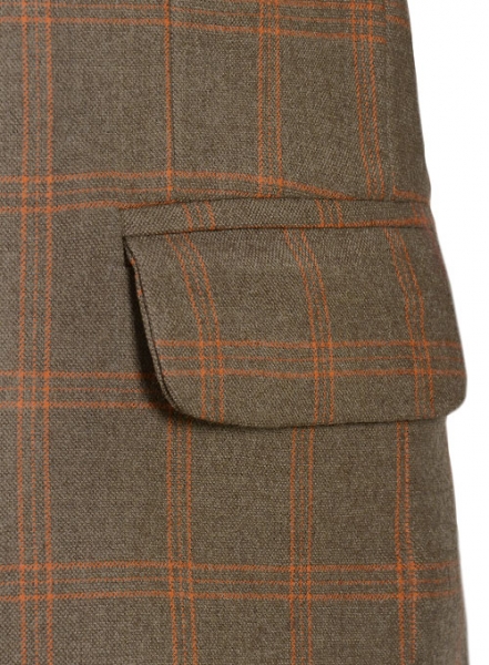 Light Weight Dingle Brown Tweed Suit