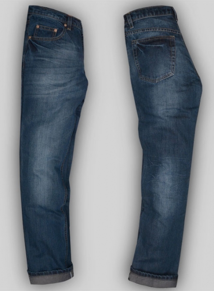 Thomas Blue Indigo Whisker Jeans