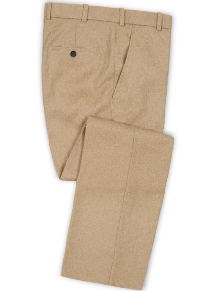 Light Weight Light Brown Tweed Pants - 32R
