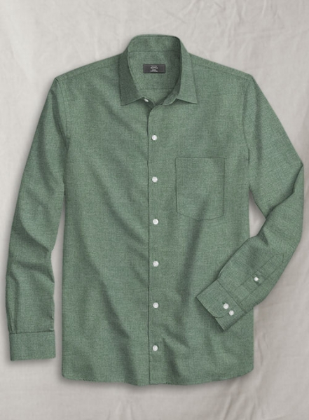 Sage Green Flannel Shirt