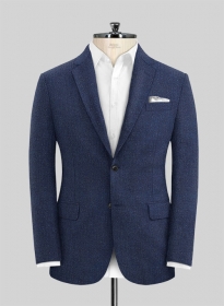Italian Brandy Blue Linen Jacket