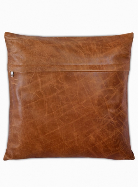 Leather Pillow Cover