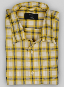 Yellow Magic Cotton Shirt - Full Sleeves