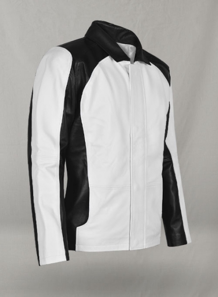 White inFamous Cole MacGrath Leather Jacket