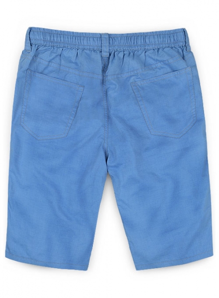 Poplene Blue Light Weight Shorts