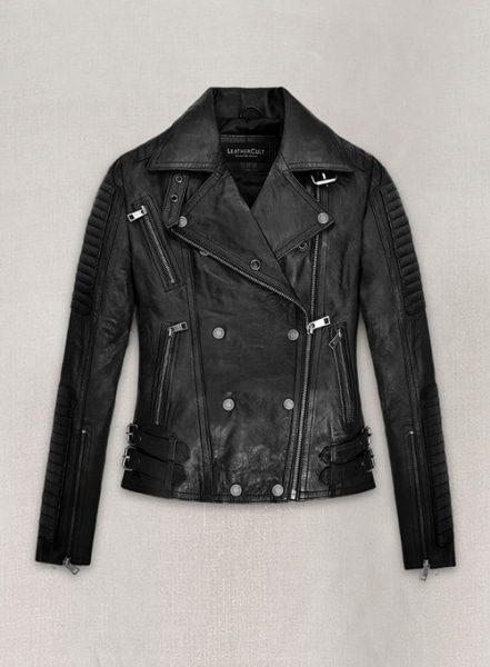 Keira Knightley Leather Jacket