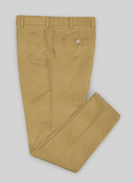 Khaki Chinos With Fit Guarantee