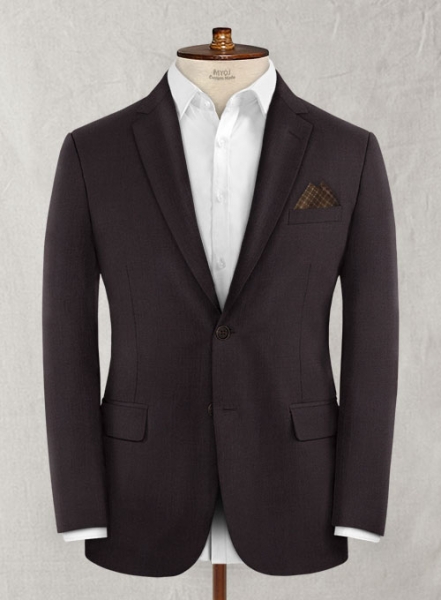 Reda Dark Wine Wool Suit