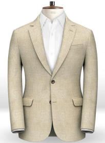Italian Brawn Linen Jacket