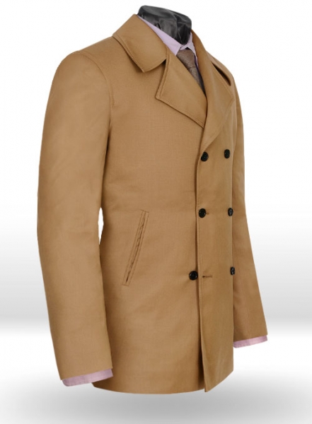 Power Tan Wool Camry Style Jacket