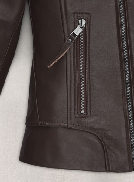 Brown Jennifer Aniston Leather Jacket