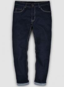 Leo Blue Hard Wash Stretch Jeans