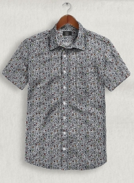 Italian Linen Natip Shirt - Half Sleeves