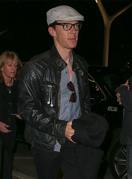 Benedict Cumberbatch Leather Jacket