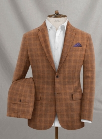 Italian Linen Taneo Checks Suit