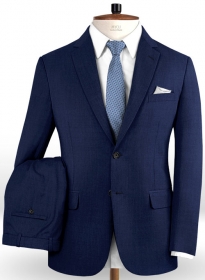 Reda Royal Blue Pure Wool Suit