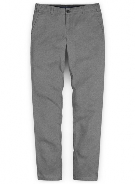 Mid Gray Peach Finish Chinos