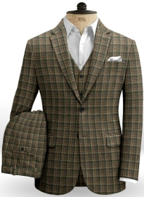 Aros Checks Tweed Suit