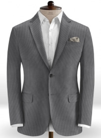 Dark Gray Thick Corduroy Jacket