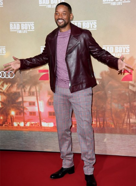 Will Smith Bad Boys For Life Premiere Leather Jacket