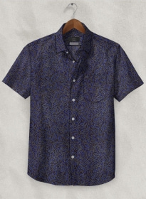 Liberty Roina Cotton Shirt - Half Sleeves